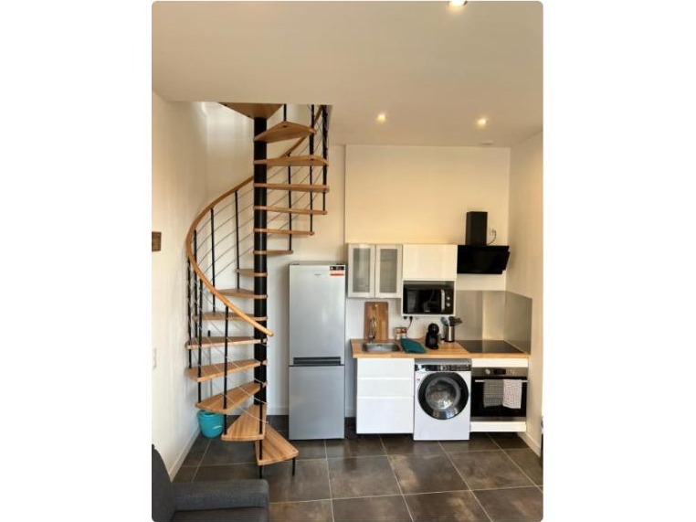 Cuisine du Loft Jacuzzi
